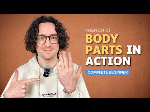 Body parts in action – Complete beginner French (Comprehensible Input) — YouTube-Vorschaubild