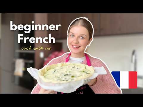 French for beginners: I speak ONLY French while cooking! 🇫🇷 — YouTube-Vorschaubild